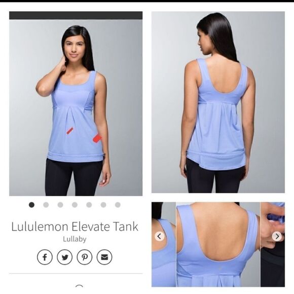 Lululemon lavender size 2  top - Picture 1 of 4